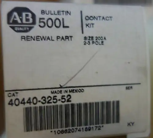 New Allen Bradley 40440-32-553 4044032553 Genuine Ab Contact Kit Size 2-3