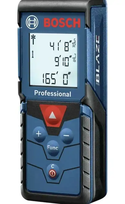 Bosch Blaze Pro 165' Laser Distance Measure GLM165-40