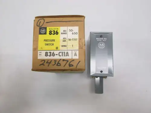 Allen Bradley 836-C11A 壓力開關