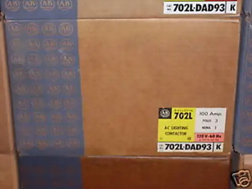 Allen Bradley 702L-Dad93 100A Lighting Contactor