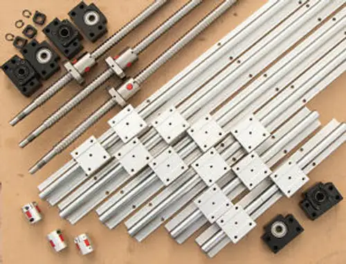 6Pcs Sbr16-500/800/1000Mm+3 Ballscrews Rm1605-500/800/1000Mm+Bk/Bf12+Couplers