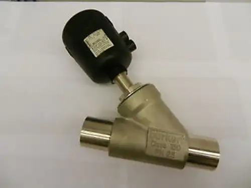 #Sls1F52 Burkert 2/2 Piston-Op Angleseatvalve Model-00154682 W37Lu 13818Ell