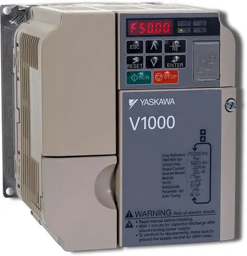 Yaskawa 7.5Hp 11.1 Amps V1000 Cimr-Vu4A0011Faa Variable Frequency Drive