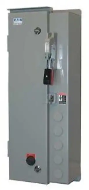 Eaton Ecn05A8Aaa-R63/Cl30 Magnetic Motor Starter Nema 120Vac 4-20A