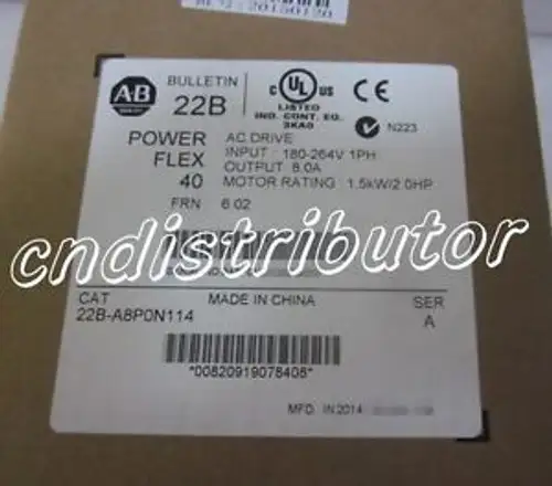 Ab 22B-A8P0N114 交流驅動器