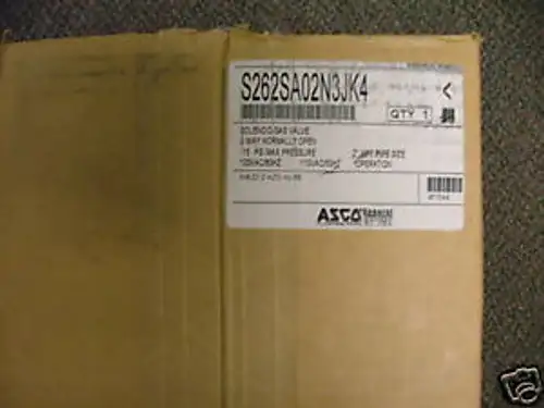 Asco S262Sa02N3Jk4 Gas Vent Valve