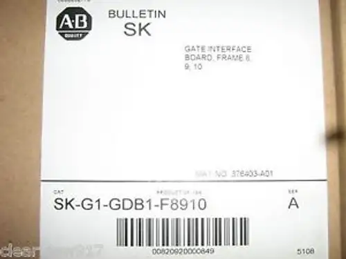 Allen Bradley Gate Interface Board Sk-G1-Gdb1-F8910 Frame 8 9 10 Ac Drive