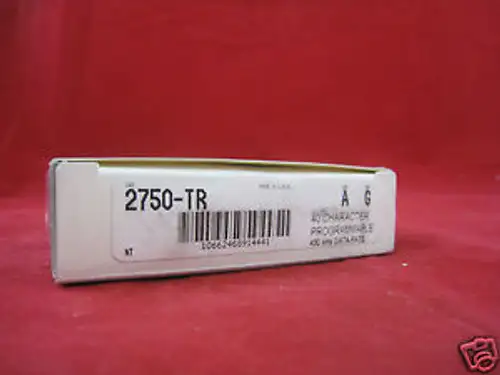 Allen-Bradley 2750-Tr 40 Character Programmer 430 Khz Data Rate