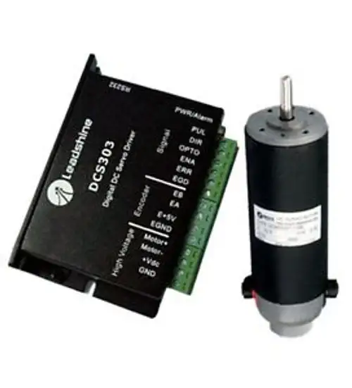 Leadshine Dcs303 + Dcm57205-1000 Dc18-30V 24Vdc 80W 3400Rpm