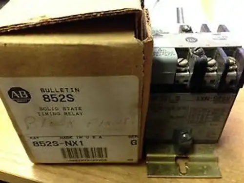 New Allen Bradley 852S-Nx1 Solid State Timing Relay