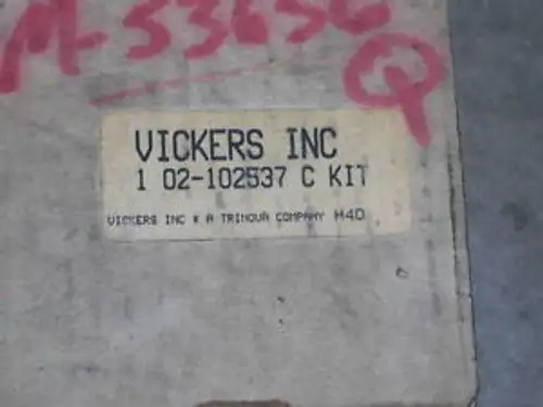 Vickers 02-102537 Cartridge Kit