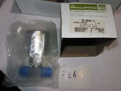 Nupro SS-HBV51-C SC-11 氦氣檢漏閥