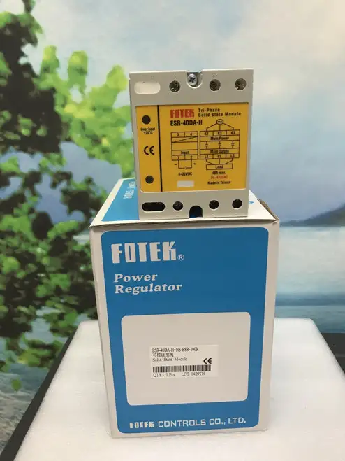 Fotek ESR-40DA-H 8PC 3 เฟส 480Vac 40A モジュール SSR