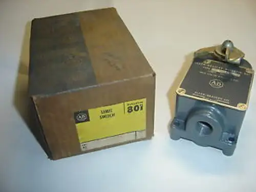 Allen Bradley 801-Cmn21 Limit Switch 600V Ac/Dc