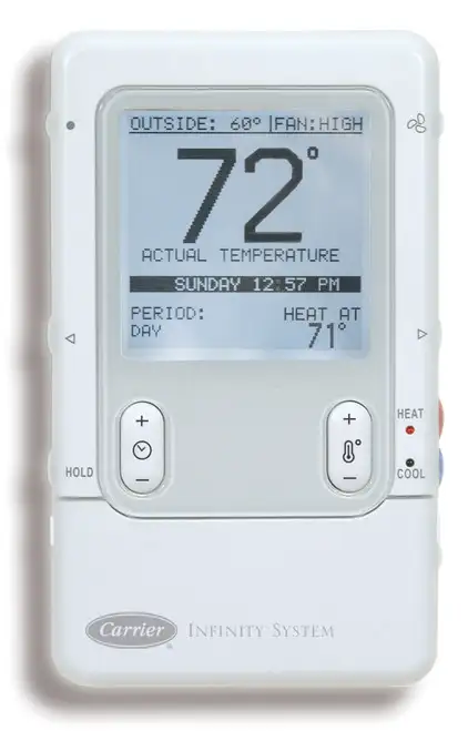 CARRIER INFINITY Programmable Digital Thermostat SYSTXCCUID01-V