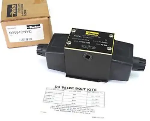 Parker D3W4Cnyc Directional Control Valve 0.72-0.80 Amps D3W4Cnyc-32