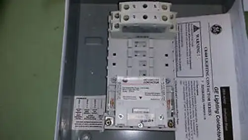 New Ge 463L40Aja10A0 Light Contactor Elec 120V 30A Nema1 4P