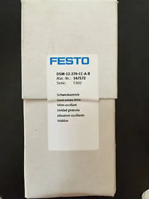 Festo 547572 Rotary Actuator 12Mm Bore 6-10Mm Sensing Range Sealed Box