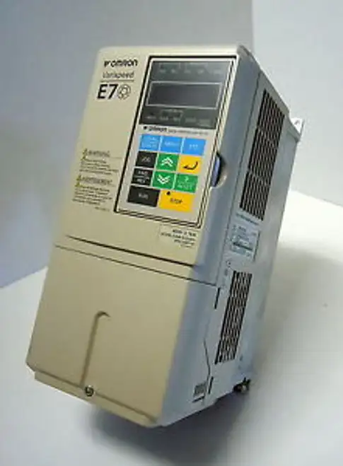New Omron E7 Varispeed Cimr-E7Z43P7 Same As Yaskawa Cimr-E7U43P7 480V 3.7Kw 5Hp