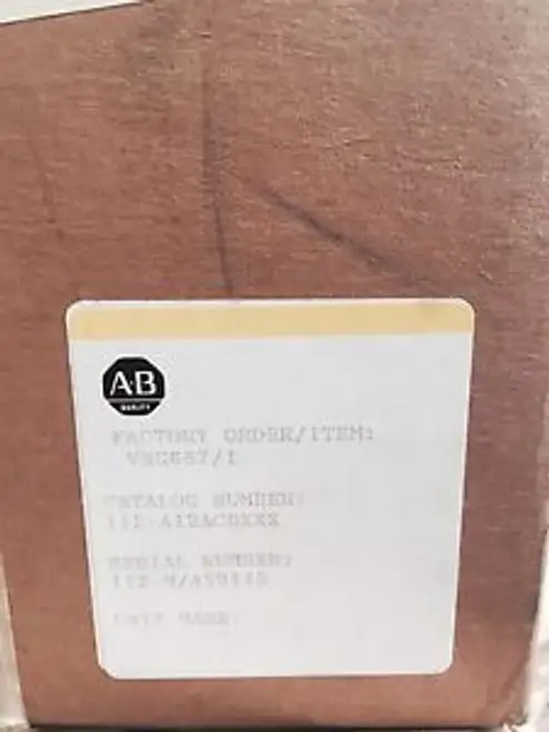 New Allen Bradley 112-A12Acdxxx Starter Vsg687/1