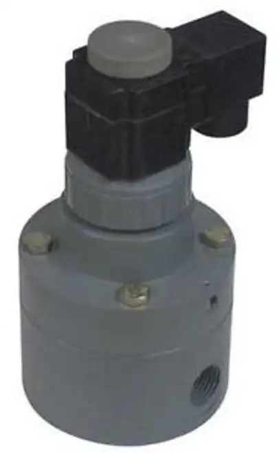 Plast-O-Matic Ps150Vw11-Pv Solenoid Valve 2-Way 1-1/2 In Nc Pvc