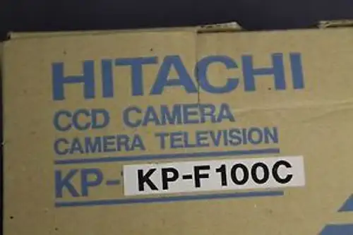 New Hitachi Kp-F100C Color Progressive Scan Ccd Camera