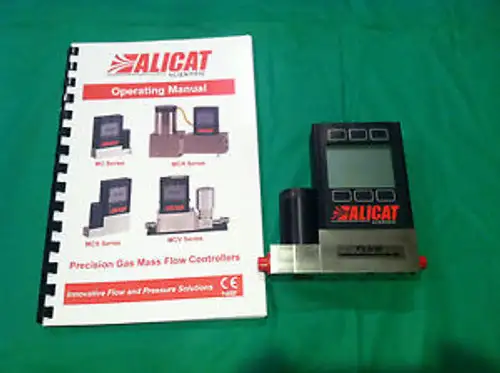 Alicat Scientific -- Mc-55Lpm-D/5Mgas Air Range 11000Cmh20 Hc