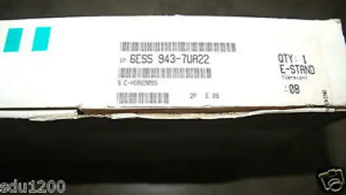 Siemens 6ES5 943-7UA22 SIMATIC S5