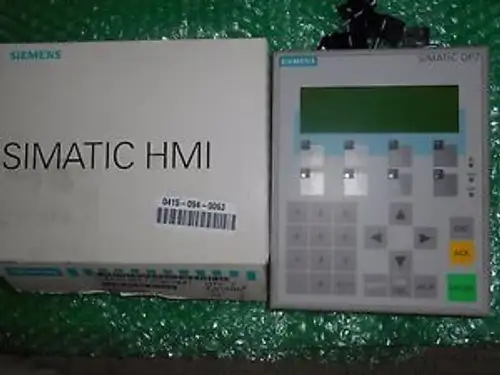 SIEMENS SIMATIC OP7 6AV3607-1JC30-0AX1 6AV3607-1JC30-OAX1