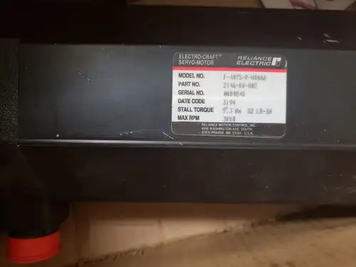 Allen Bradley F-4075-R-H00Aa /A Servo Motor