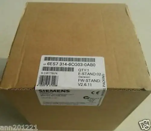 In Siemens 6Es7 313-6Cf03-0Ab0 Cpu313C-2Dp