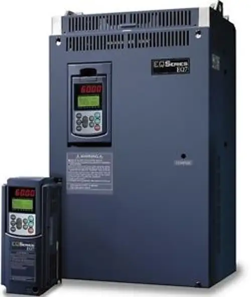 40 HP 3 PHASE 460 VOLTS TECO IP 20 VARIABLE FREQUENCY DRIVE EQ7-4040-C