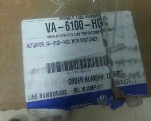 VA-6100-HGC Actuator