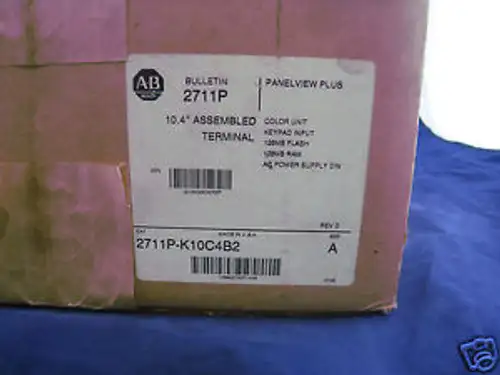 Allen-Bradley 2711P-K10C4B2 Operator Interface Panelview