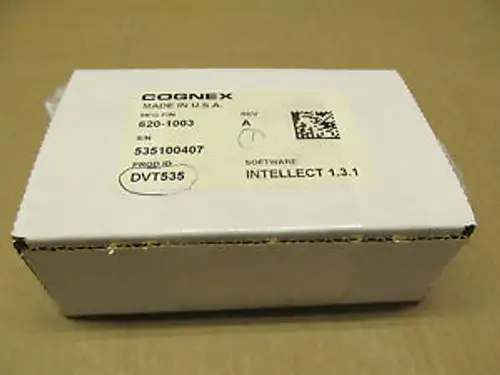 1 COGNEX DVT535 DVT-535 BILDVERARBEITUNGSSYSTEM SENSOR VERSIEGELT 620-1003 REV A