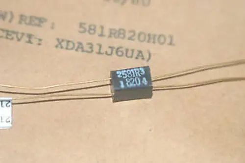 WESTINGHOUSE 581R820H01 D/C 8204 Very Rare Collectable Part 4-Gold Leads Qty-1
