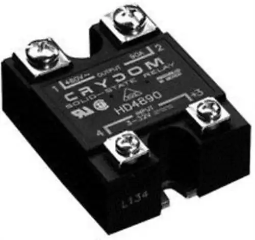 Crydom HD4825-10 530Vac 32Vdc 25A SSR montaje en panel