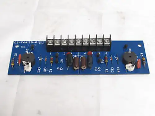 EMERSON 02-744120-01 GATE DRIVER BOARD XLNT