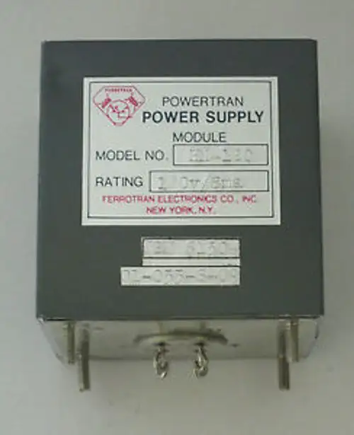 Powertran HM-120 NSN 6130-01-033-6409 120VAC to 120VDC Stromversorgungsmodul