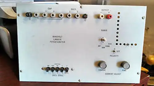 Nice Nanovolt Lindeck Potentiometer Series Res. 20M500K10K00