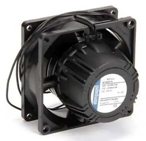 EBM-PAPST AC8300HU-008 Axial Fan 115/230VAC 3-3/16InH 3-3/16InW