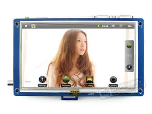 Samsung S5Pv210 Arm Cortex A8 Development Board 7 Resistive Touch Screen Lcd