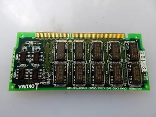 Okuma Dram Card 8Mb A911-2803 Osp 7000 E4809-436-100