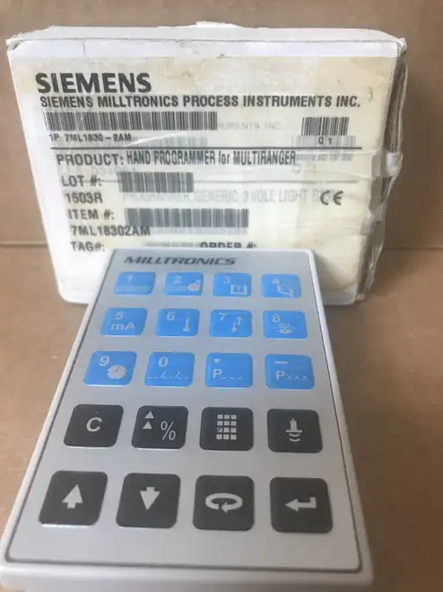 Siemens 7Ml1830-2Am B410792 Hydroranger 200 Dpl/Multi Hand Programmer