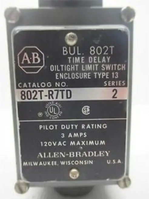 Allen Bradley 800T-R7Td Limit Switch