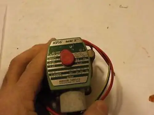 ASCO RED HAT SOLENOID VALVE 238210-032D 120/60