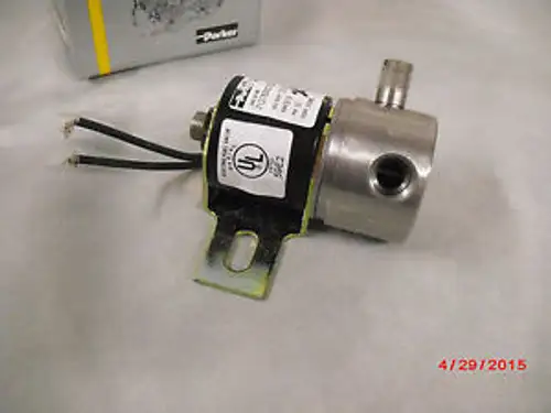 New PARKER Marine Fluid Control Valve 71215SN21Z01F2JZ05C1 12Volt 10PSI 4-1-3
