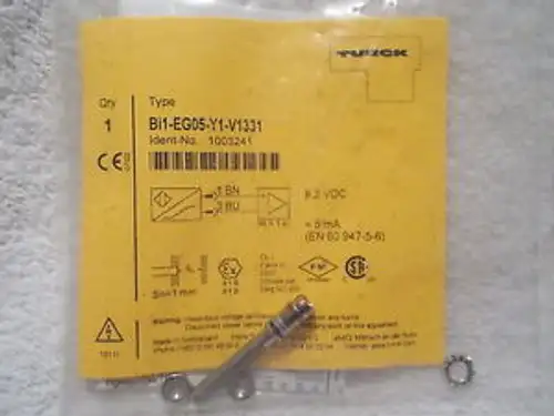 Turck: Bi1-EG05-Y1-V1331 Proximity Sensor Factory Sealed