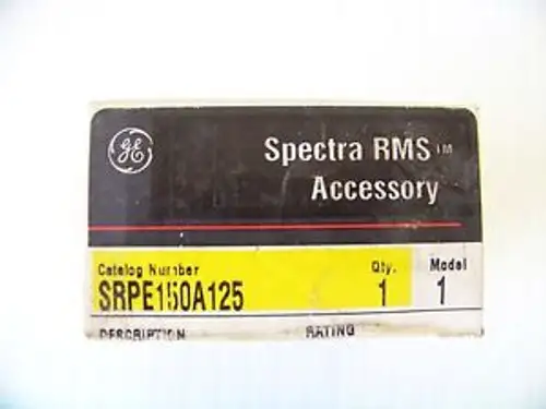 General Electric #SRPE-150A-125 Rating Plug WC1/4