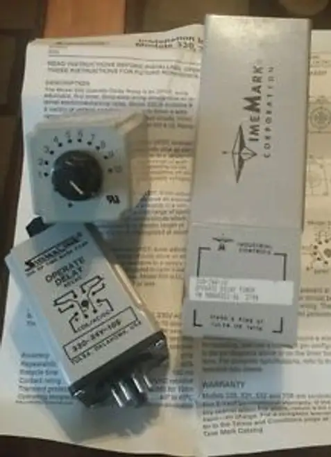 Time Mark Operate Delay Timer 330-120V-10 98A00321-01